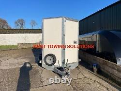 Used Ifor Williams BV126 Twin Axle 12ft Box Trailer 2024 + Ramp + Doors INC VAT