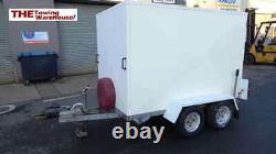 Used/Second Hand Conway Twin Axle Box Van Trailer 7x4x5 internal 1300Kg MGW