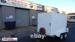 Used/Second Hand Conway Twin Axle Box Van Trailer 7x4x5 internal 1300Kg MGW