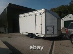 Used Twin Axle Box Trailer