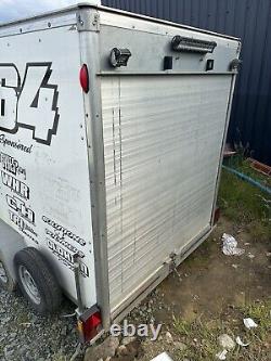 Used Twin Axle box trailer