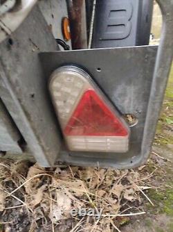 Used car trailer twin axle