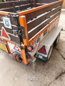Used car trailer twin axle