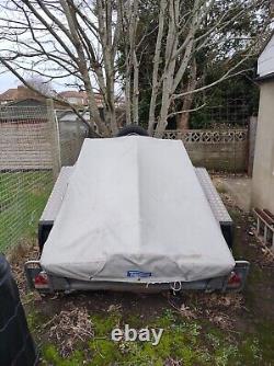 Used car trailer twin axle