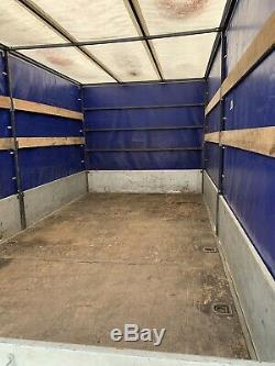 Used twin axle Braked box trailer