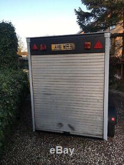 Used twin axle box trailer