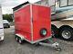 Used Twin Axle Box Trailer 750kg, All New Tyres, Spare Wheel, Large Shelf, Ramp