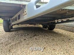 Used twin axle braked universal car trailer