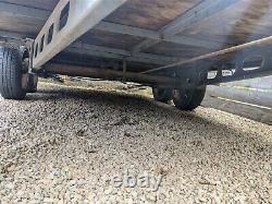 Used twin axle braked universal car trailer