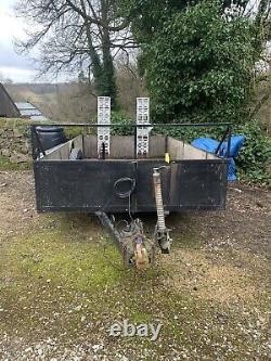 Used twin axle trailer