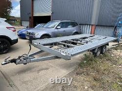 Used twin axle trailer