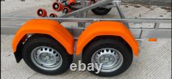 Vanclaes New Stainless Steel Twin Axle Marine Rib / Boat Trailer