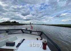 Viking 22 River cruiser with Brenderup twin axle trailer
