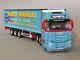Wsi 02-3248 Robert Summers Iveco 6x2 Twin Steer + Curtain Side 3 Axle Trailer