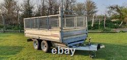 Wessex Electric Tp105 Caged Tipper Trailer 3500kg Gross Tipping Ifor