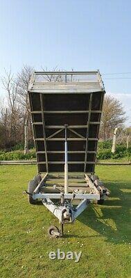 Wessex Electric Tp105 Caged Tipper Trailer 3500kg Gross Tipping Ifor