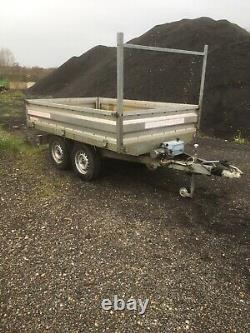 Wessex Twin Axle Dropside Tipping Trailer