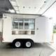 White Mobile Food Trailer Twin Axle Catering Street Food Coffee Unit