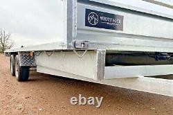 WhiteRock Flatbed 126 Trailer 12' x 6' Twin Axle Braked 3000kg