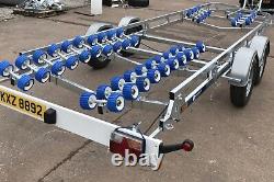 WhiteWater Glidelaunch Boat Trailer 3000kg braked twin axle