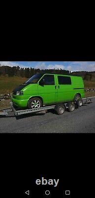 Woodford 16ft twin axle car transporter trailer 18 months old. New tyres fitted