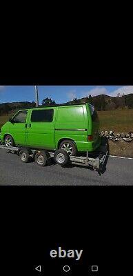 Woodford 16ft twin axle car transporter trailer 18 months old. New tyres fitted