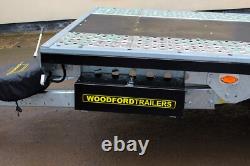 Woodford Auto cruiser Car Trailer 4.9m x 2.12m Twin Axle- £5754 + VAT