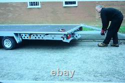 Woodford Flat bed twin axle tilt trailer 3500 gross (2700payload) New Listing