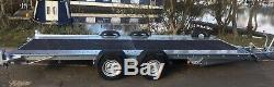 Woodford Trailers Wide Body 131 with Tilt and Ramps 16' x 6'6 bed
