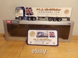 Wsi 1.50 Scania S Highline 6x2 Twin Steer Tri-axle Reefer Trailer. M. J. Griffiths