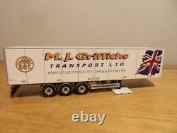 Wsi 1.50 Scania S Highline 6x2 Twin Steer Tri-axle Reefer Trailer. M. J. Griffiths