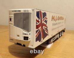 Wsi 1.50 Scania S Highline 6x2 Twin Steer Tri-axle Reefer Trailer. M. J. Griffiths