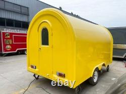 Yellow Mobile Catering Food Trailer Twin Axle Dual Serving Hatch Yellow Mobile Catering Food Trailer Twin Axle Dual Serving Hatch