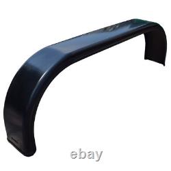 1 Remorque à double essieu garde-boue aile pour roues 13 / 14 pouces 61 x 8