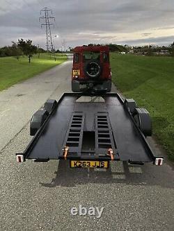 12.5x6ft Twin Axle Trailer Trailer Trail Race Recovery Comme Brian James