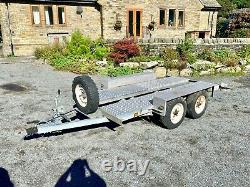 12ft Remplacement D'indespension 3500kg Twin Axle Plant Transporteur Digger -no Tva