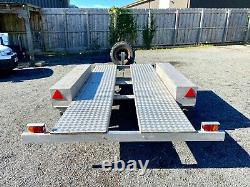 12ft Remplacement D'indespension 3500kg Twin Axle Plant Transporteur Digger -no Tva