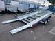 13,2 Pi X 6 Pi Remorque Porte-voiture Basculante 2000 Kg &agrave; Double Essieu 4 M X 1,8 M