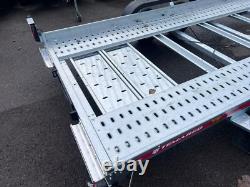 13,2 pi x 6 pi remorque porte-voiture basculante 2000 kg à double essieu 4 m x 1,8 m