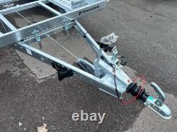 13,2 pi x 6 pi remorque porte-voiture basculante 2000 kg à double essieu 4 m x 1,8 m