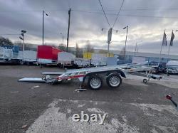 13,2 pi x 6 pi remorque porte-voiture basculante 2000 kg à double essieu 4 m x 1,8 m
