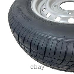 13 roue et pneu pour remorques à double essieu Ifor Williams 2700 kg pour marchandises 165 R13