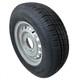 13 Roue Et Pneu Pour Remorques &agrave; Double Essieu Indespension 2000 Kg Beavertail 165 R13