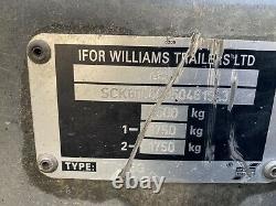 2005 Ifor Williams Tt105g Twin Axle Tipper Dropside Trailer 3500kg