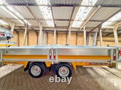 2025 Brian James Connect d’occasion de démonstration, remorque plateau 10 pi x 6 pi, essieu tandem, 3000 kg