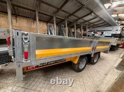 2025 Brian James Connect d’occasion de démonstration, remorque plateau 10 pi x 6 pi, essieu tandem, 3000 kg