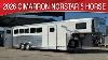 2026 Cimarron Norstar 5 Chevaux Gooseneck Avec Double Porte De Sellerie Avant