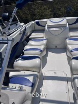 4.3 l V6 Maxum 1800 SR3 bateau à moteur. Remorque Snipe à double essieu