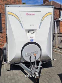Bateson 300V remorque fourgon à double essieu 2020 PTAC 2 000 kg charge utile 1 400 kg