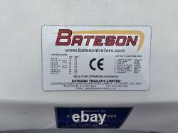 Bateson 300V remorque fourgon à double essieu 2020 PTAC 2 000 kg charge utile 1 400 kg